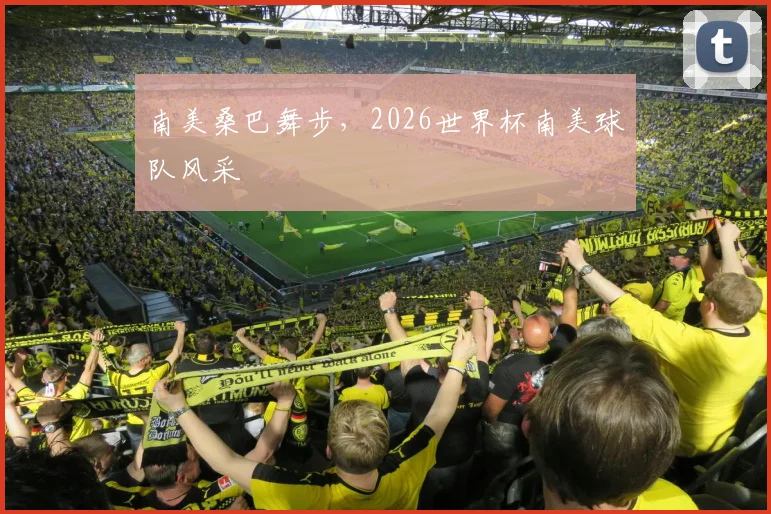 南美桑巴舞步，2026世界杯南美球队风采